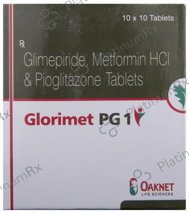 Glorimet PG 1 Tablet SR
