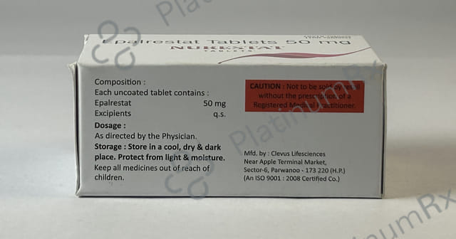 Nurestat 50mg Tablet 10s