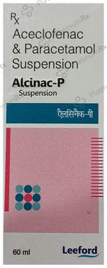 Alcinac P 50/125mg Oral Suspension 60ml