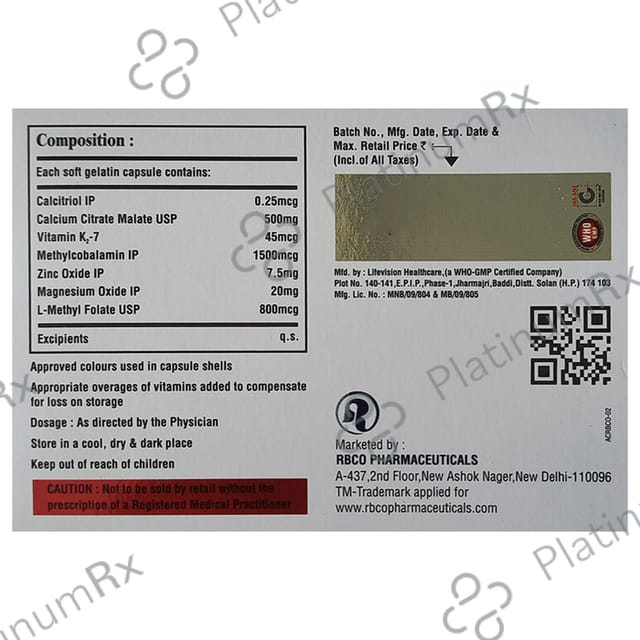 Cynomin K27 Soft Gelatin Capsule 10s