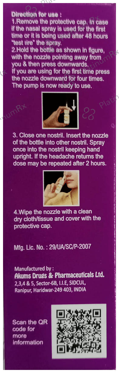 Sumaself 20% Nasal Spray 3ml