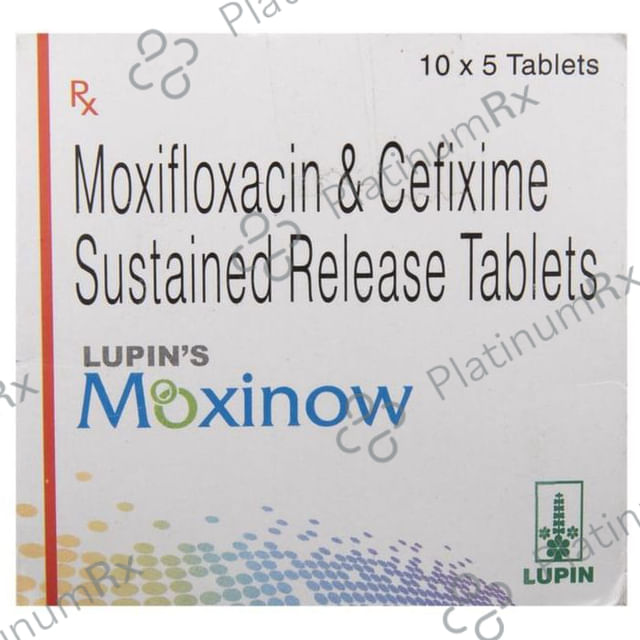 Moxinow 400/400mg Tablet SR 5s
