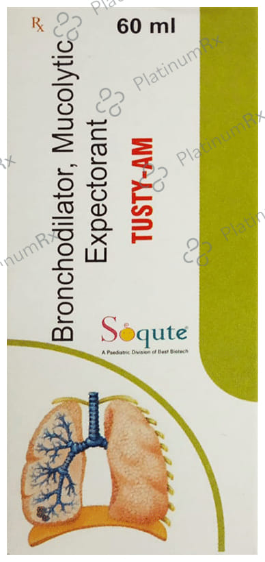 Tusty AM Syrup 60 Syrup