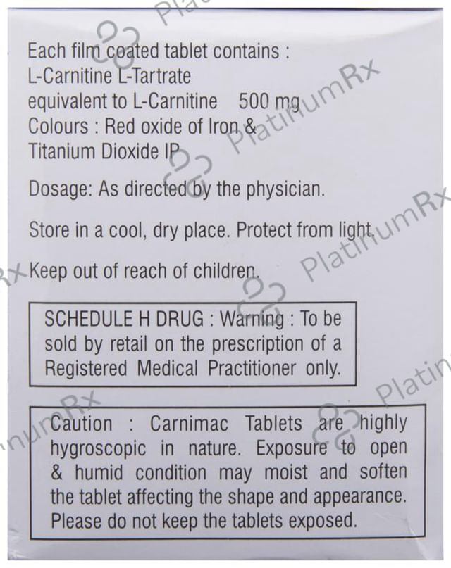 Carnimac Tablet