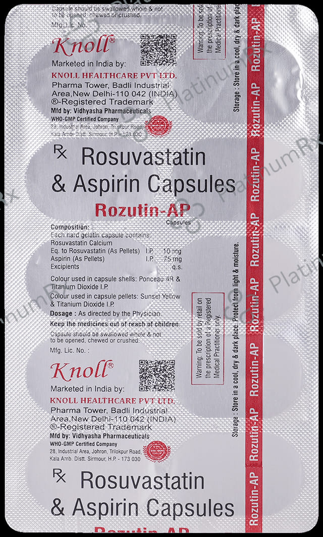 Rozutin AP 10/75mg Capsule 10s