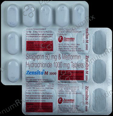 Zensita M 50/1000mg Tablet 15s
