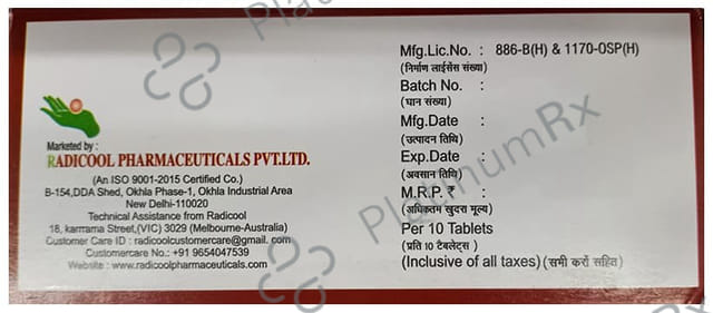Radlin OD 75/1500mcg Tablet SR 10s