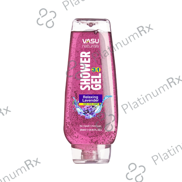 Vasu 3in1 Shower Body Wash Relaxing Lavender