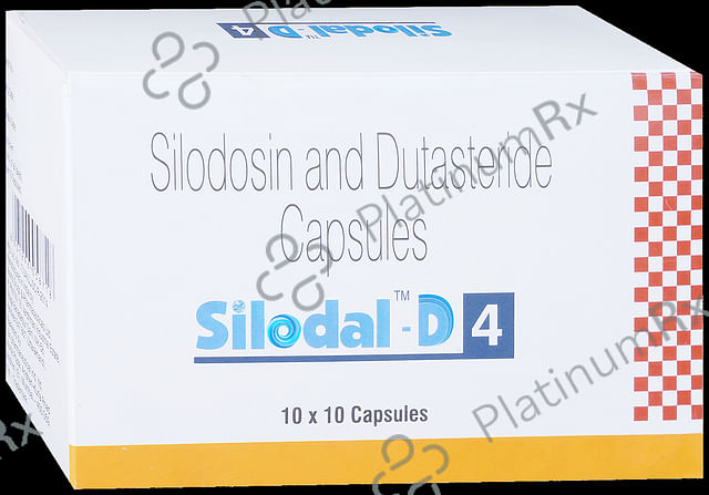 Silodal D 4/0.5mg Capsule 10s