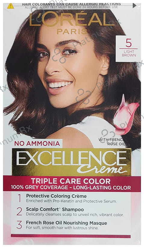 Loreal Excellence Creme Triple Care Color Light Brown