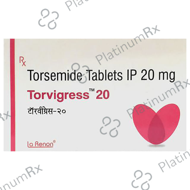 Torvigress 20mg Tablet 10s