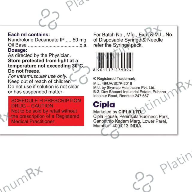 Nandrolin 50mg Injection