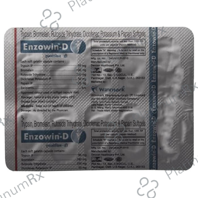 Enzowin D Softgel Capsule 10s