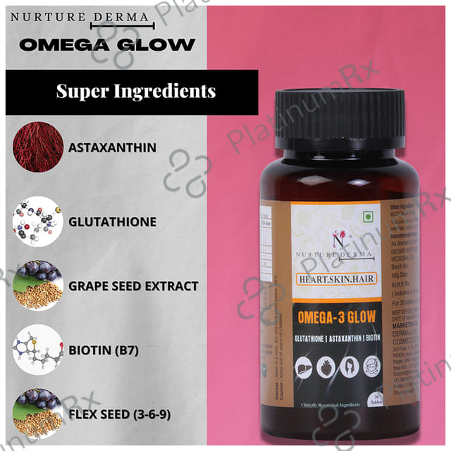 Nurture Derma Omega-3 Glow Tablet