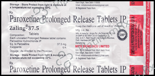 Zaling 37.5mg Tablet