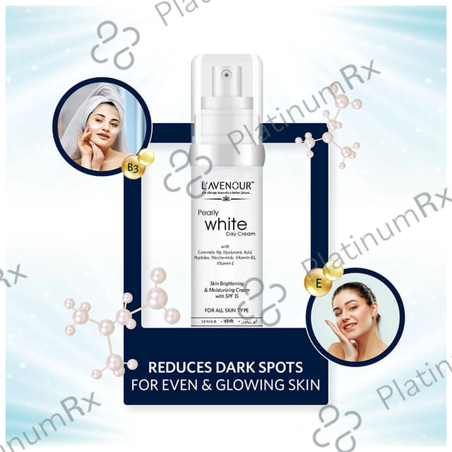 L'avenour Pearly White with SPF 15 Day Cream 50ml