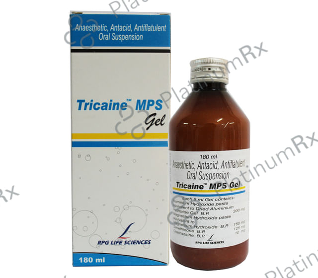 Tricaine Mps Gel 180gm