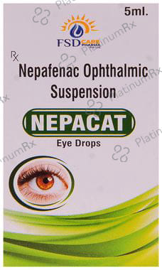Nepacat 0.1% Eye Drop 5ml