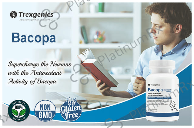 Trexgenics Bacopa Veg Capsule