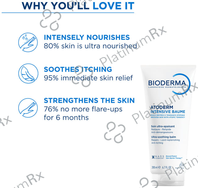 Bioderma Atoderm Intensive Baume Ultra Soothing Balm 200ml
