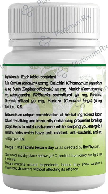 BVG Life Sciences Praticare for Healthy Immune System Tablet 2 tablets