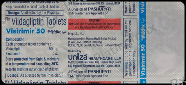 Visirimir 50mg Tablet