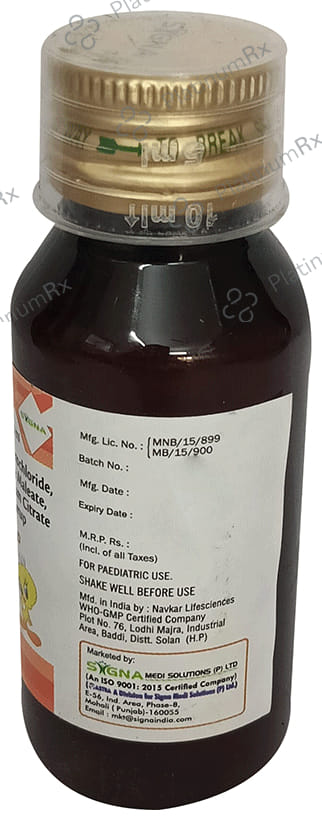 Cetsin Cold Syrup 60ml