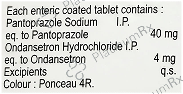 Panzetol 4/40mg Tablet 10s