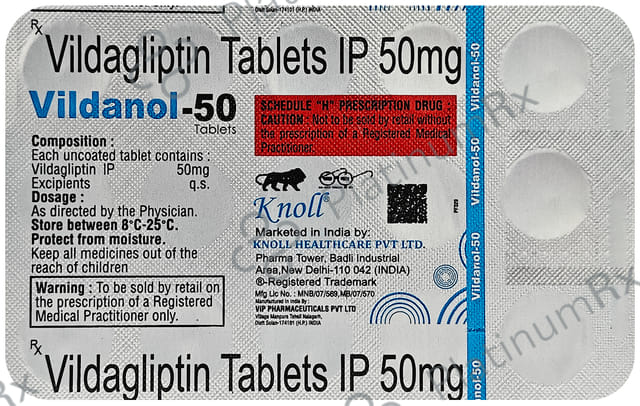 Vildanol 50mg Tablet