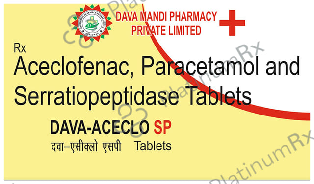 Dava-Aceclo SP Tablet