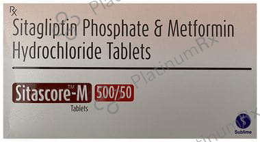 Sitascore-M 500/50 Tablet