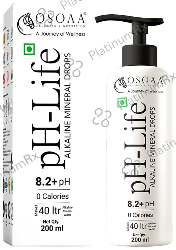 OSOAA PH-Life Alkaline Mineral Drops
