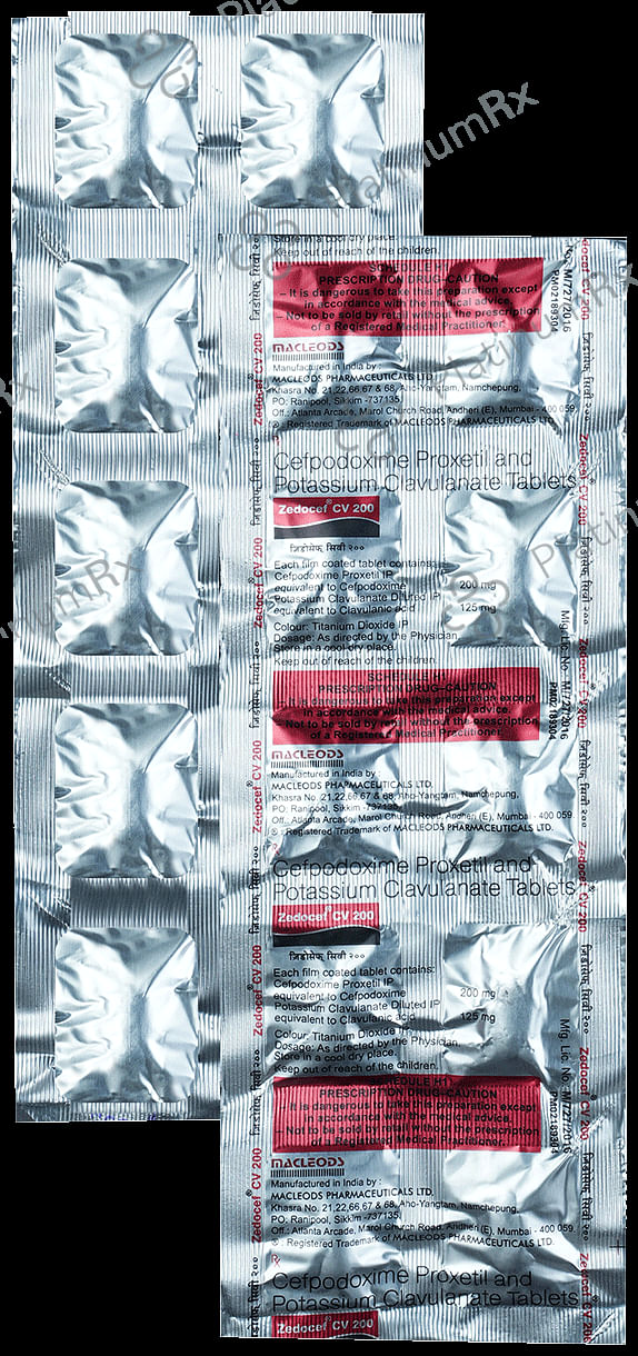 Zedocef CV 200/125mg Tablet 10s