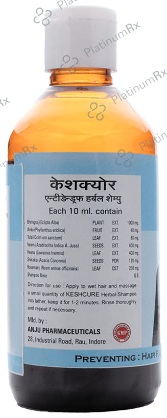 Naturocure Keshcure Anti Dandruff Herbal Shampoo 500 ml