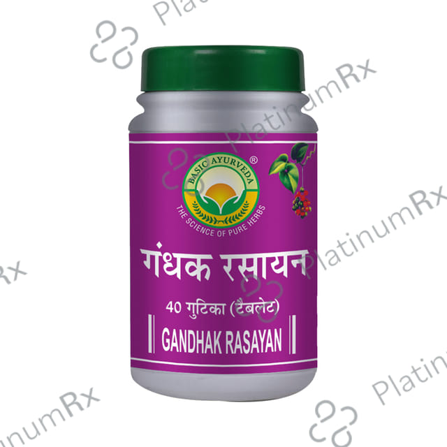 Basic Ayurveda Gandhak Rasayan Bati