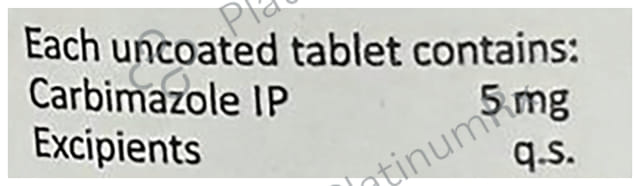 Thyrocab 5mg Tablet 100s