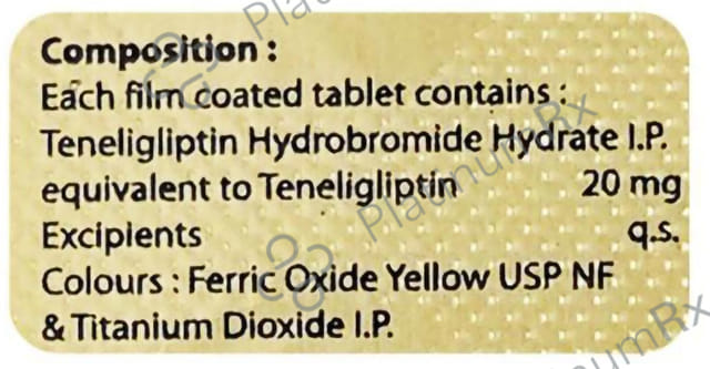 Teneright 20mg Tablet 10s