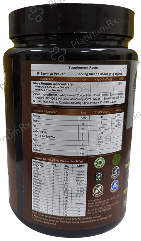 Core Pro Whey Protein Coffee Flavour Powder 200gm