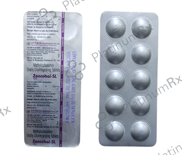 Zencobal SL 1500mcg Tablet MD 10s