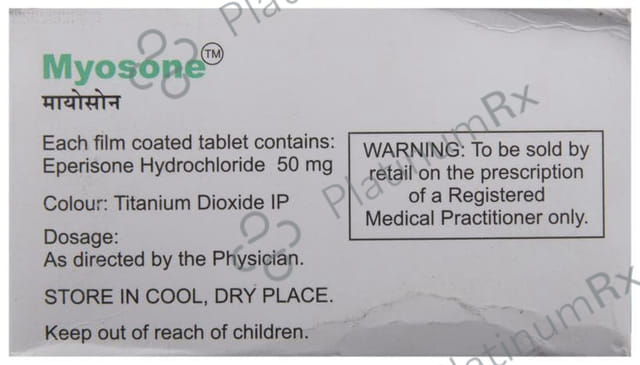 Myosone 50mg Tablet 10s