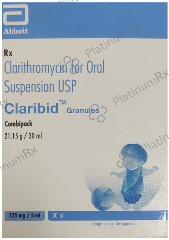 Claribid 125mg Granules 30gm