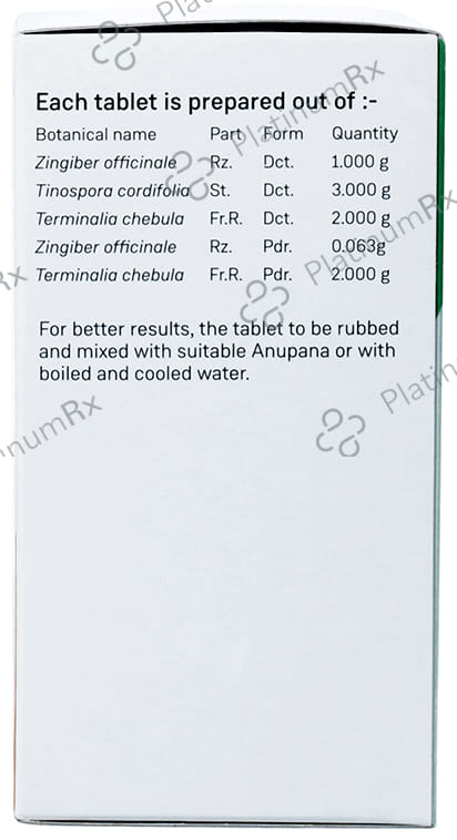 Sitaram Ayurveda Amruthotharam Kashaya Tablet