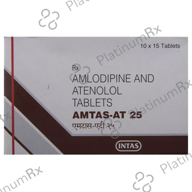 Amtas AT 5/25mg Tablet 15s