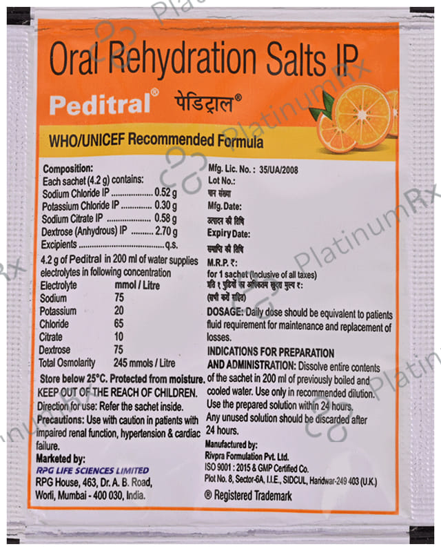 Peditral Sachet 4.2gm