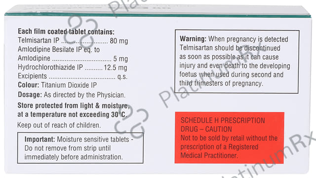 Amlopres Trio 5/12.5/80mg Tablet 10s
