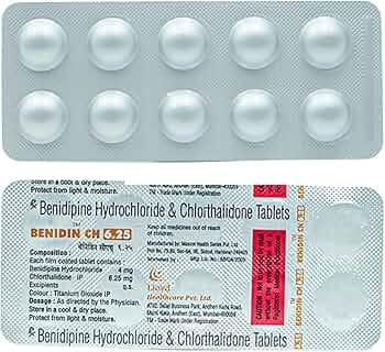Benidin CH 4/6.25mg Tablet 10s