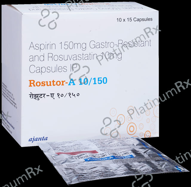 Rosutor A 10/150 Capsule 15s