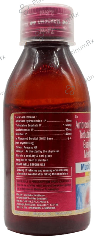 Muciphyll-AX Expectorant Sugar Free