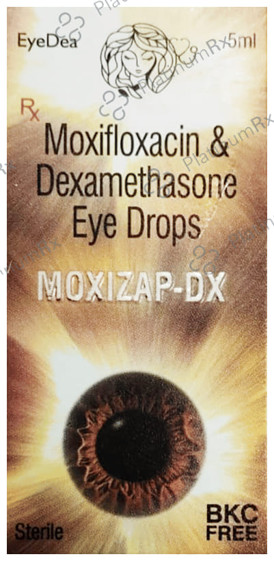 Moxizap DX BKC Free Eye Drop 5ml