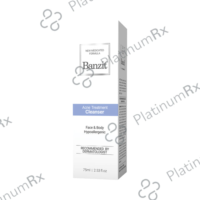 Banzit Acne Treatment Cleanser Gel 75ml